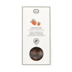 Aardbeien in melkchocolade, 80 gram