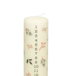 Adventskaars, kersttakjes, Ø5 x 25 cm