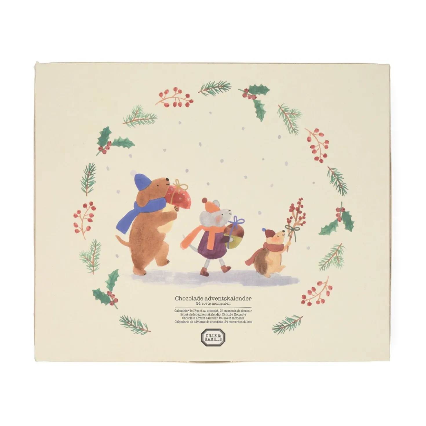 Adventskalender, chocolade, 209 gram