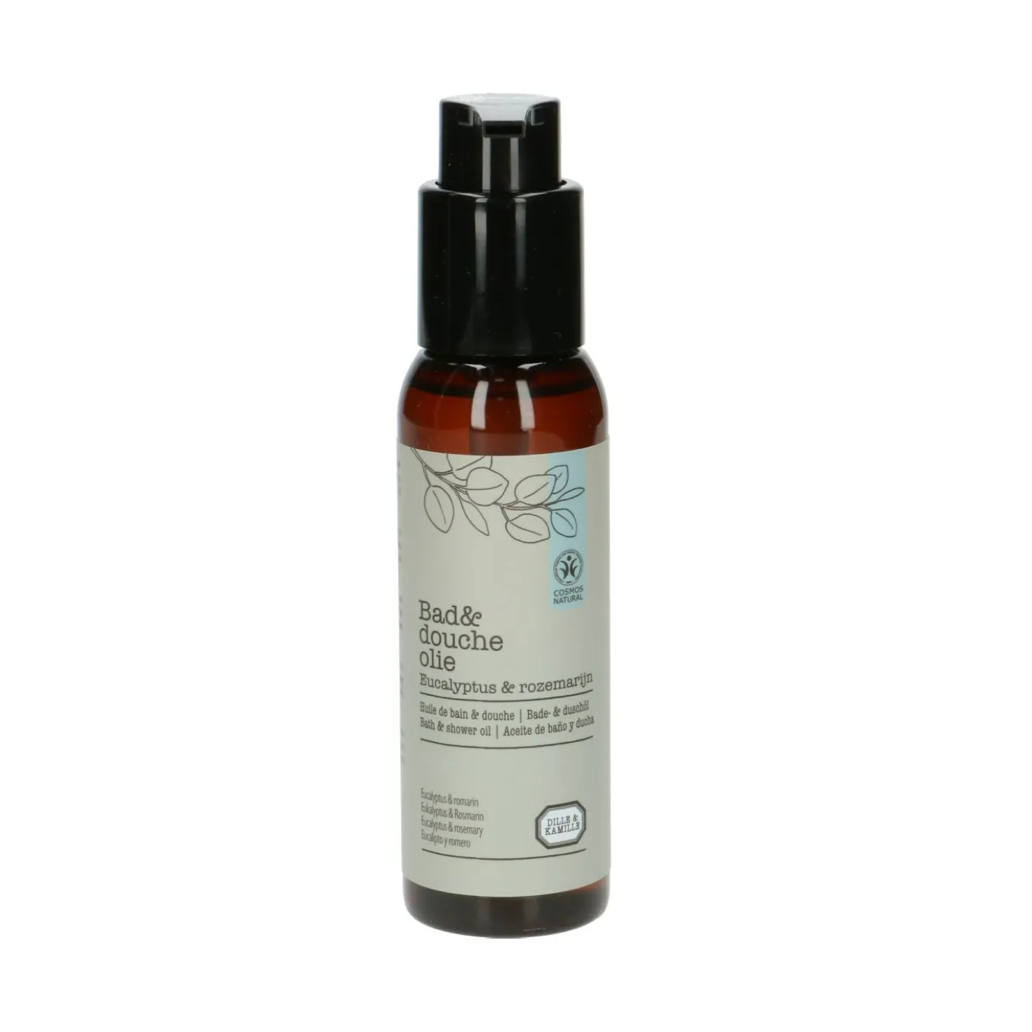 Bad- & doucheolie, eucalyptus & rozemarijn, 100ml