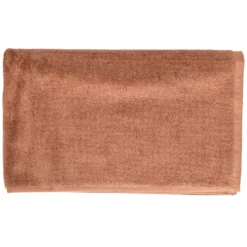 Badmat, recycled katoen, terraroze, 50 x 80 cm