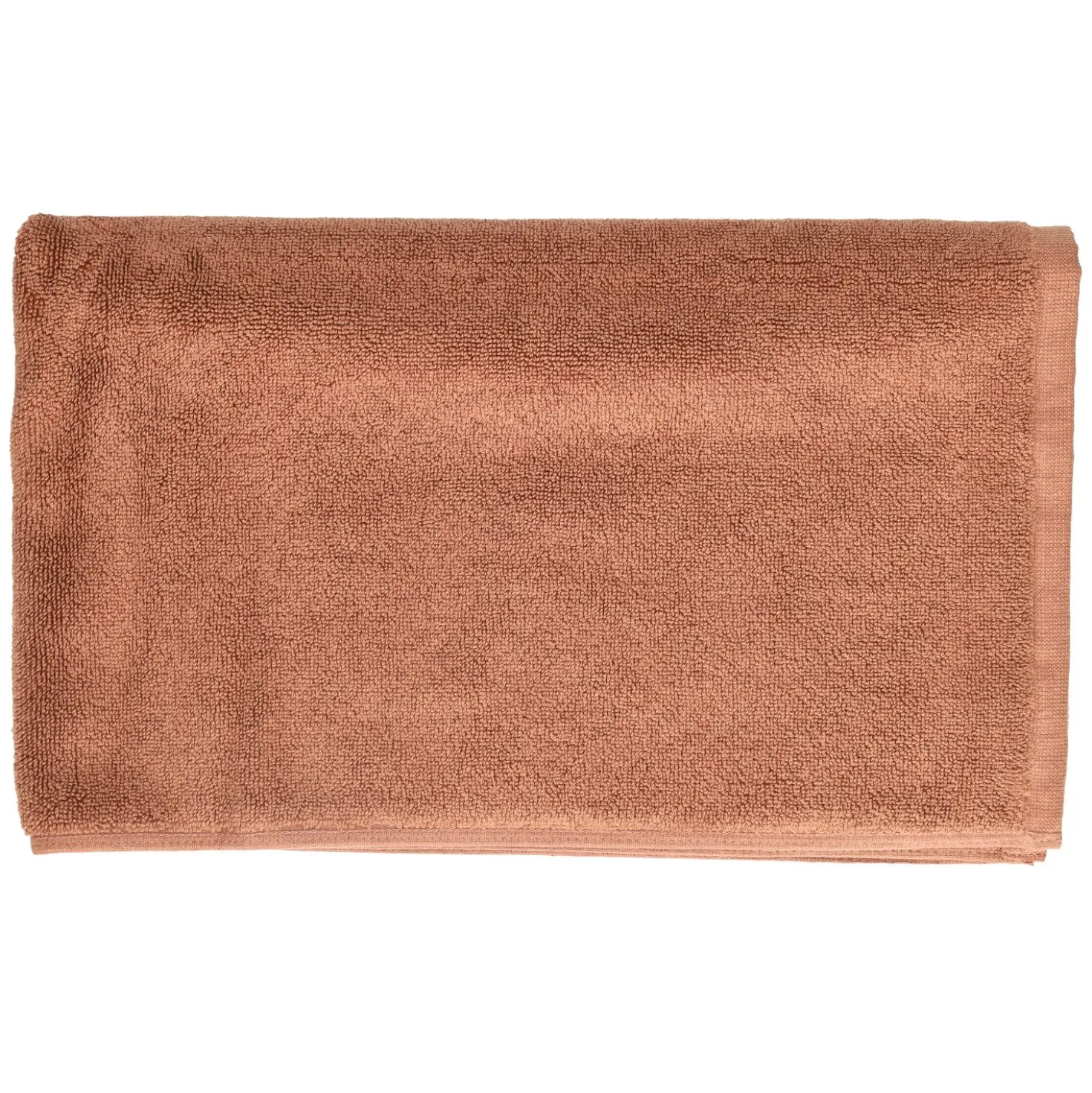 Badmat, recycled katoen, terraroze, 50 x 80 cm