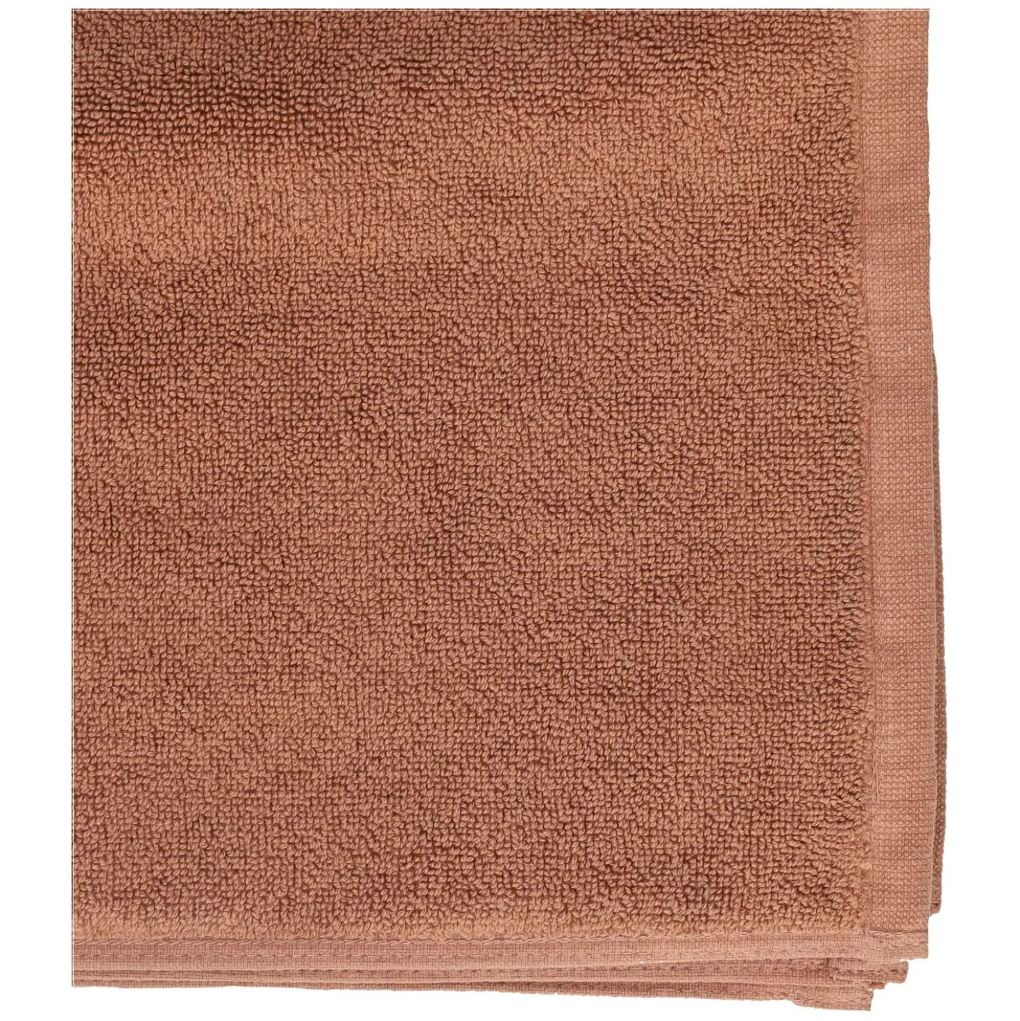 Badmat, recycled katoen, terraroze, 50 x 80 cm