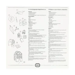 Bakmix voor gingerbread-huis, 500 gram