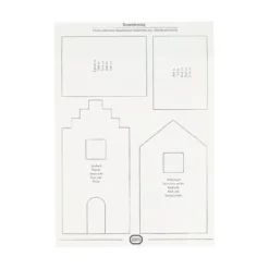Bakmix voor gingerbread-huis, 500 gram