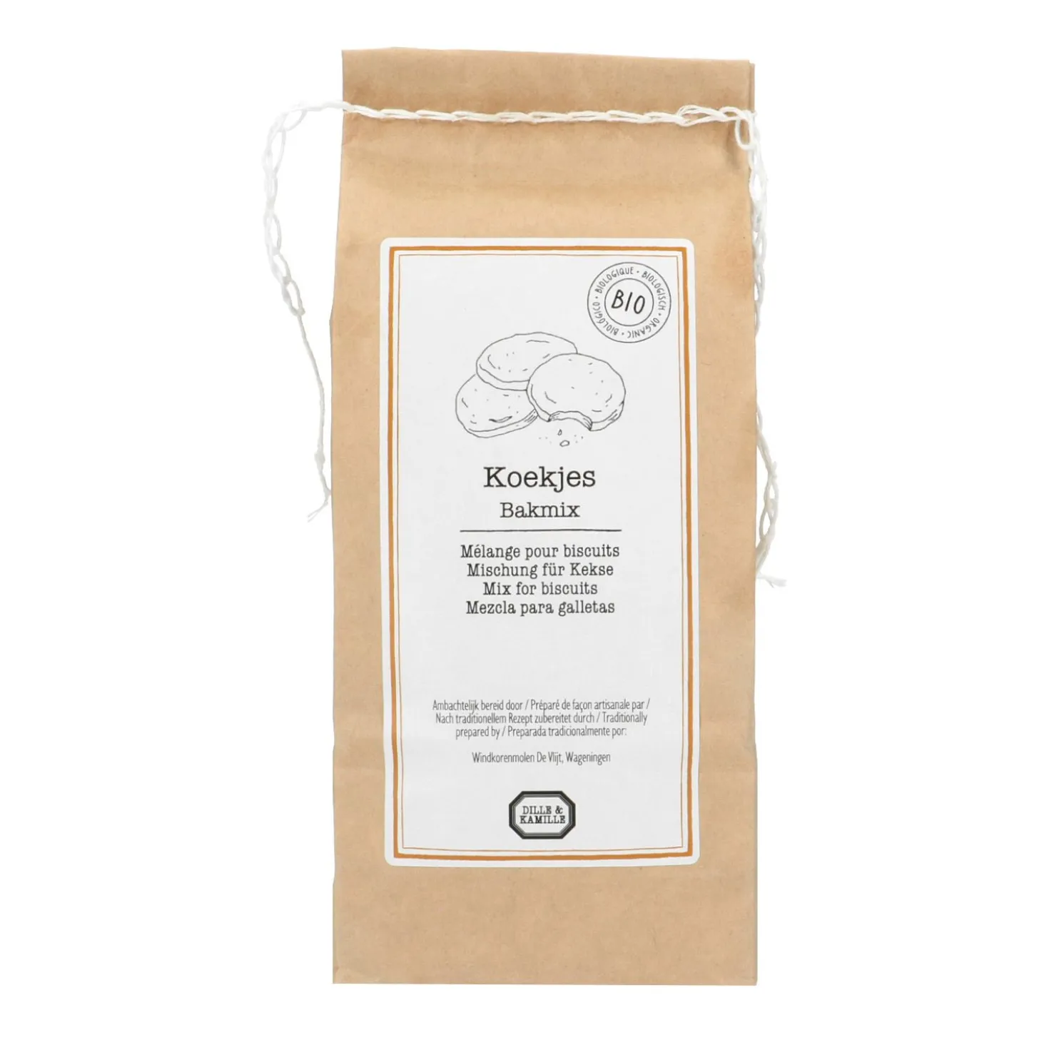 Bakmix voor koekjes, biologisch, 500 gram
