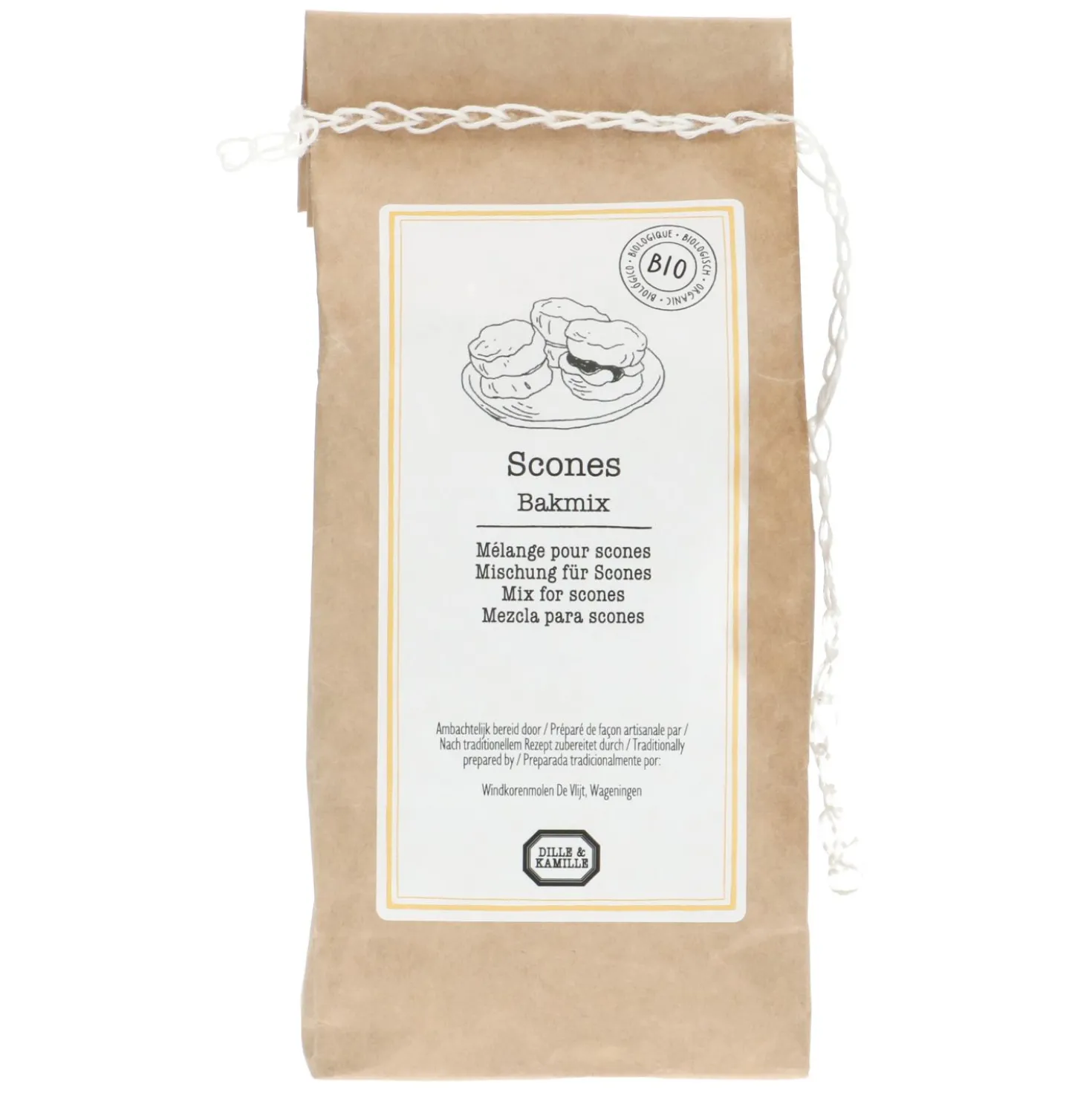 Bakmix voor scones, biologisch, 400 gram