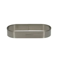 Bakring voor slof, rvs, 12 x 5 cm