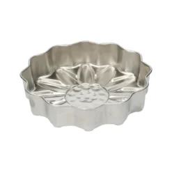 Bakvorm, kamille, gerecycled rvs, PFAS-vrij, Ø 20 cm