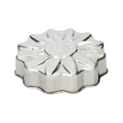 Bakvorm, kamille, gerecycled rvs, PFAS-vrij, Ø 20 cm