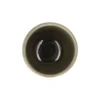 Beker, reactieve glazuur, steengoed, olijfgroen, Ø6 x 6,5 cm