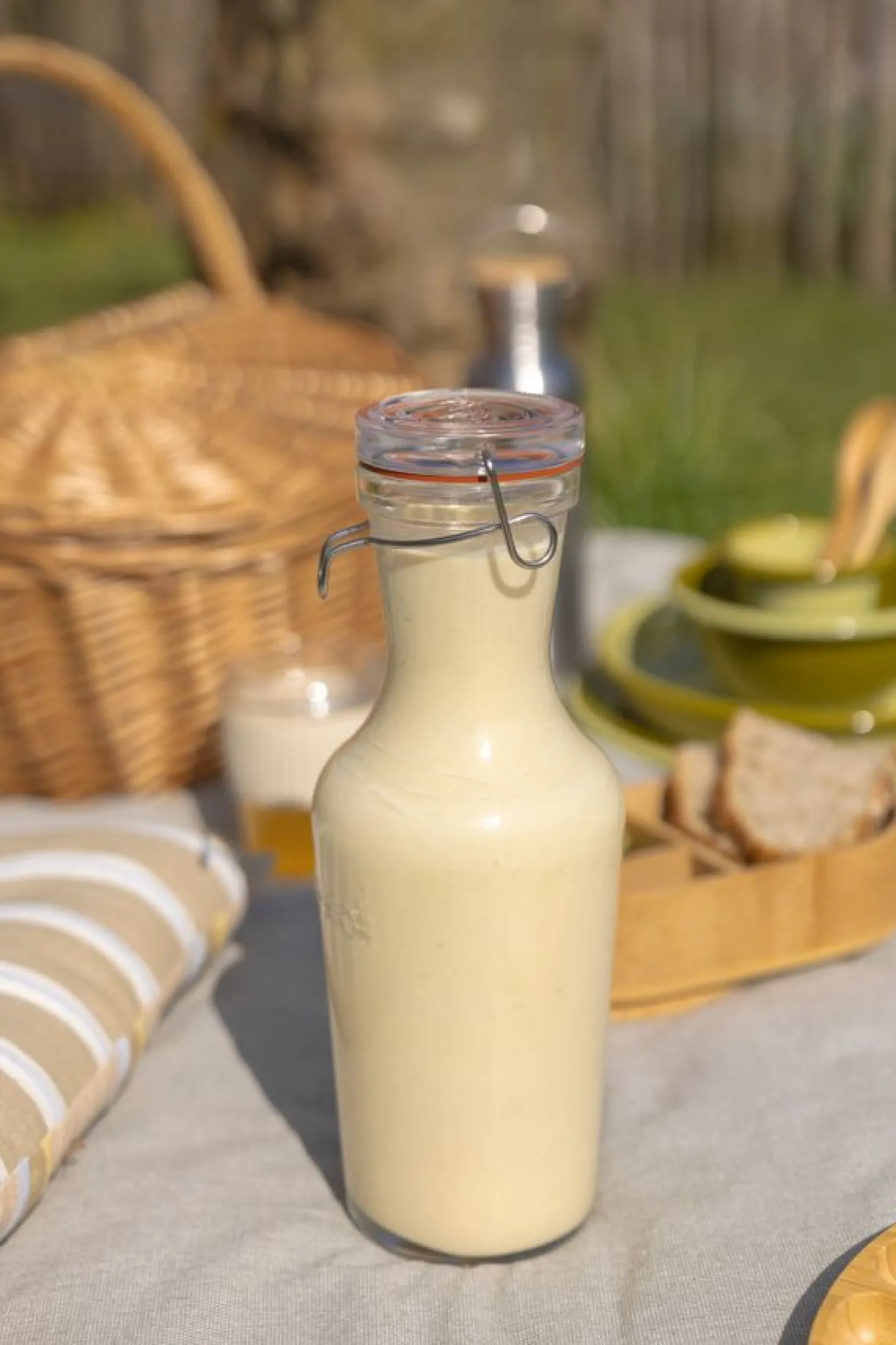 Beugelfles 'Lock-eat', 1 liter