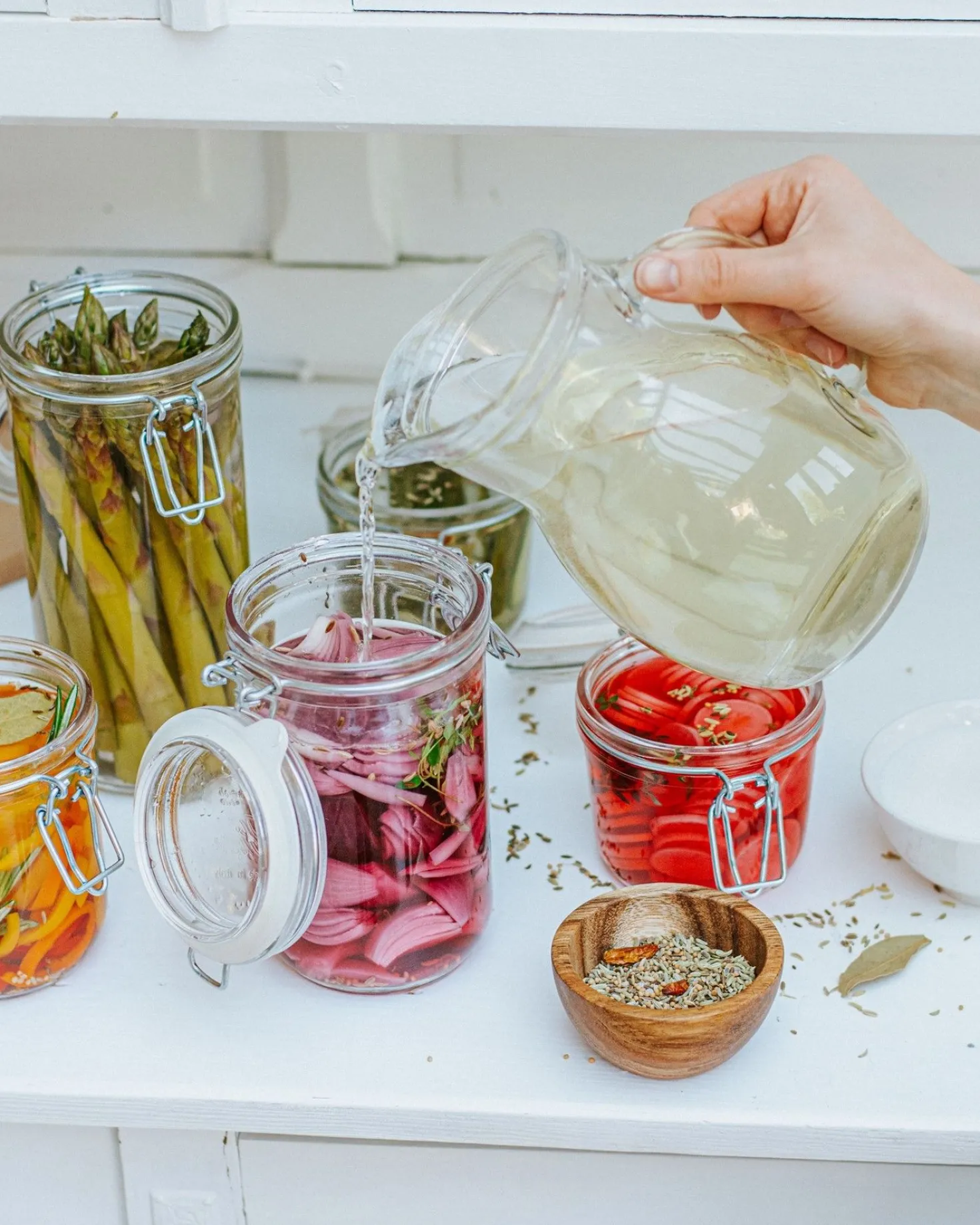 Beugelpot, glas, 0,5 l