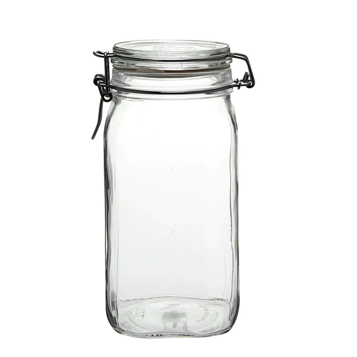 Beugelpot, glas, 1.5 l