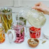 Beugelpot, glas, 0,75 l