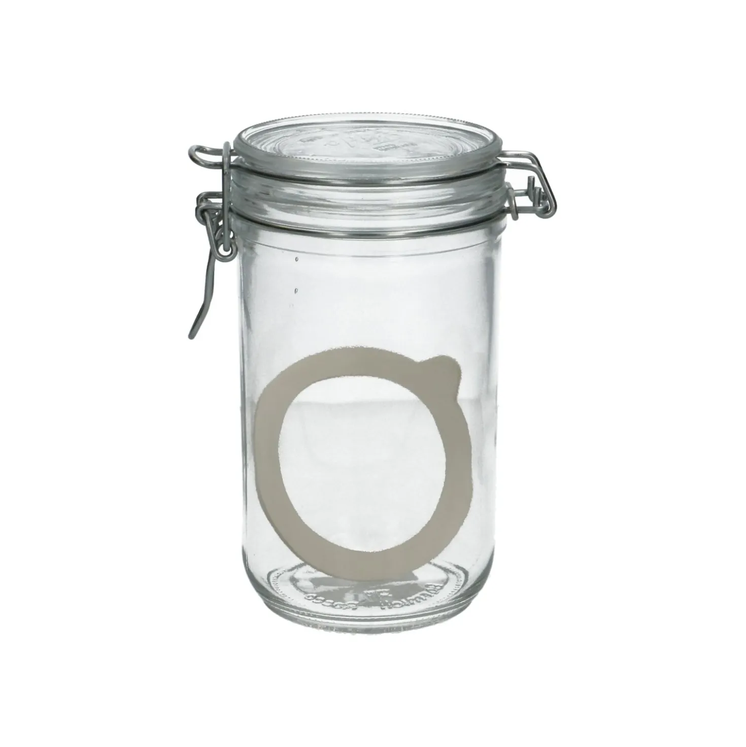 Beugelpot, glas, 0,75 l