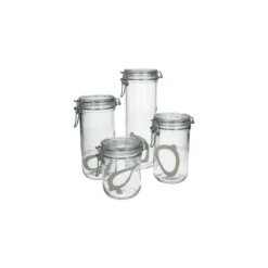 Beugelpot, glas, 1,4 l