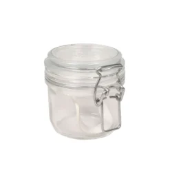 Beugelpot, glas, rond, 0,2 l