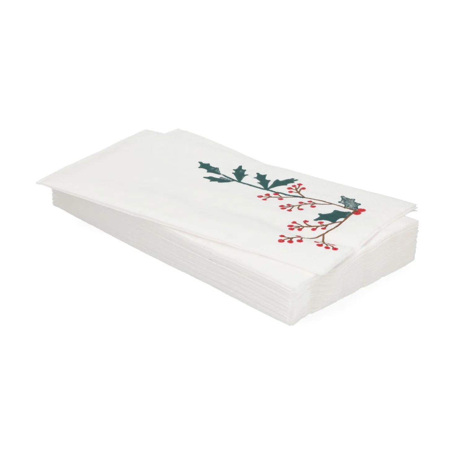 Bistro servetten, papier, hulst, 42 x 33 cm, 20 stuks