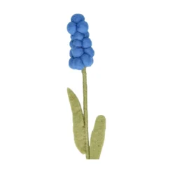 Blauw druifje, vilt, 22 cm