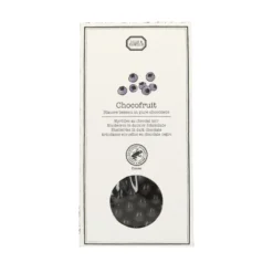 Blauwe bessen in pure chocola, 100 gram