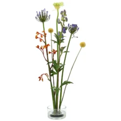 Bloemenprikker kenzan, metaal en rubber, Ø 6 cm