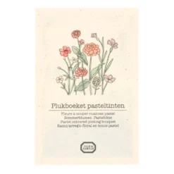 Bloemenzaden, plukboeket, pastel, 3 g