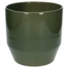 Bloempot, aardewerk, donkergroen, Ø 23 cm