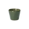 Bloempot, aardewerk, donkergroen, Ø 11,5 cm