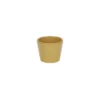 Bloempot, aardewerk, geel, Ø 7 cm