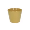 Bloempot, aardewerk, geel, Ø 15,5 cm