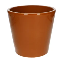 Bloempot, aardewerk, terracotta kleur, Ø20 cm