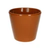 Bloempot, aardewerk, terracotta kleur, Ø17,5 cm