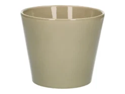 Bloempot, aardewerk, zachtgroen, Ø 15,5 cm