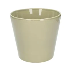 Bloempot, aardewerk, zachtgroen, Ø 17,5 cm