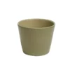 Bloempot, aardewerk, zachtgroen, Ø 12 cm