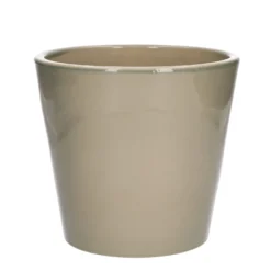 Bloempot, aardewerk, zachtgroen, Ø 20 cm