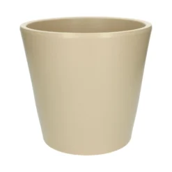 Bloempot, kiezelgrijs, Ø20 cm, aardewerk
