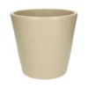 Bloempot, kiezelgrijs, Ø25 cm, aardewerk
