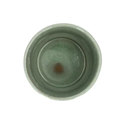 Bloempot 'Mara', aardewerk, groen Ø 16