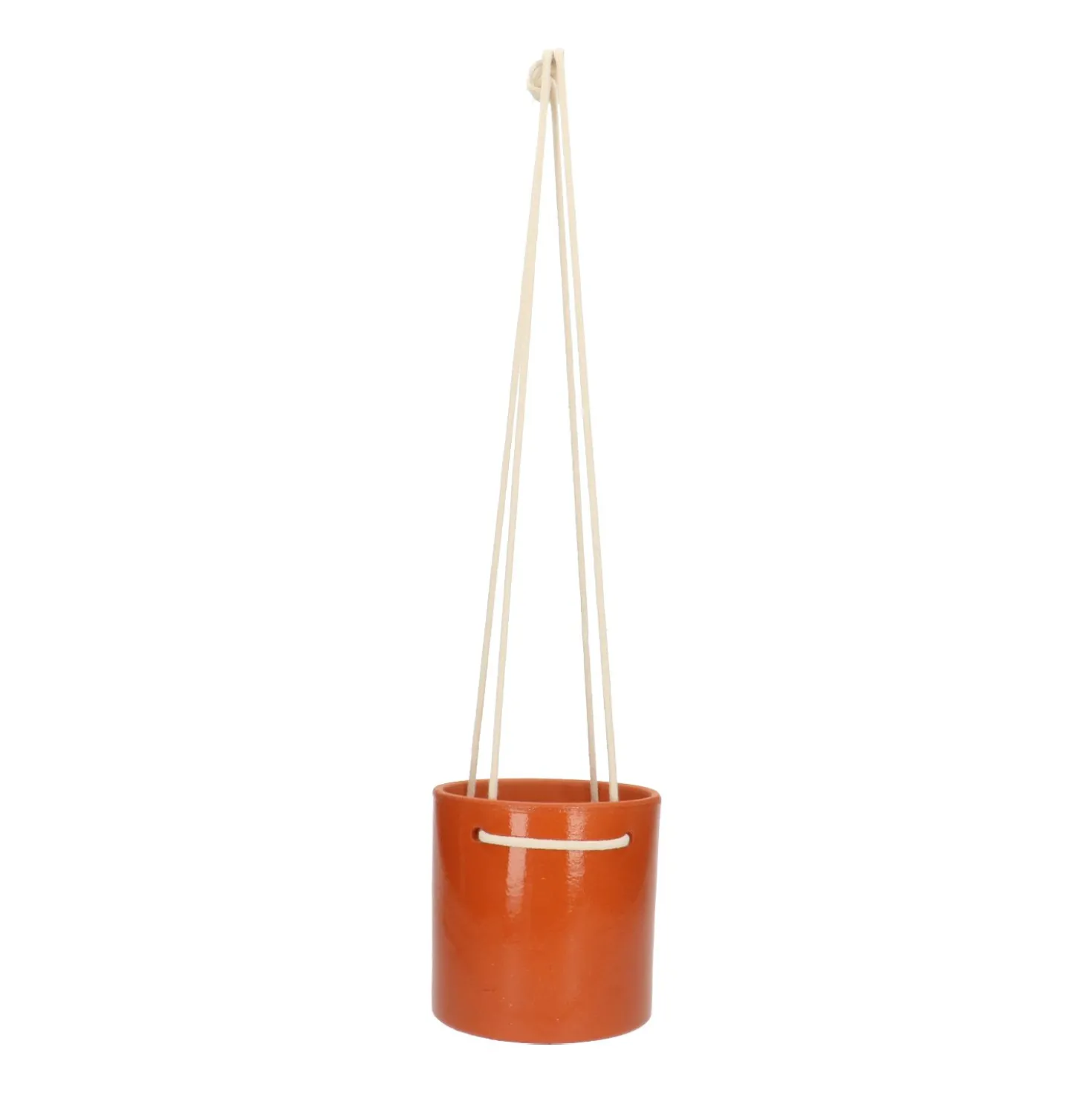 Bloempot met ophangkoord, terracotta, Ø 13,5 cm
