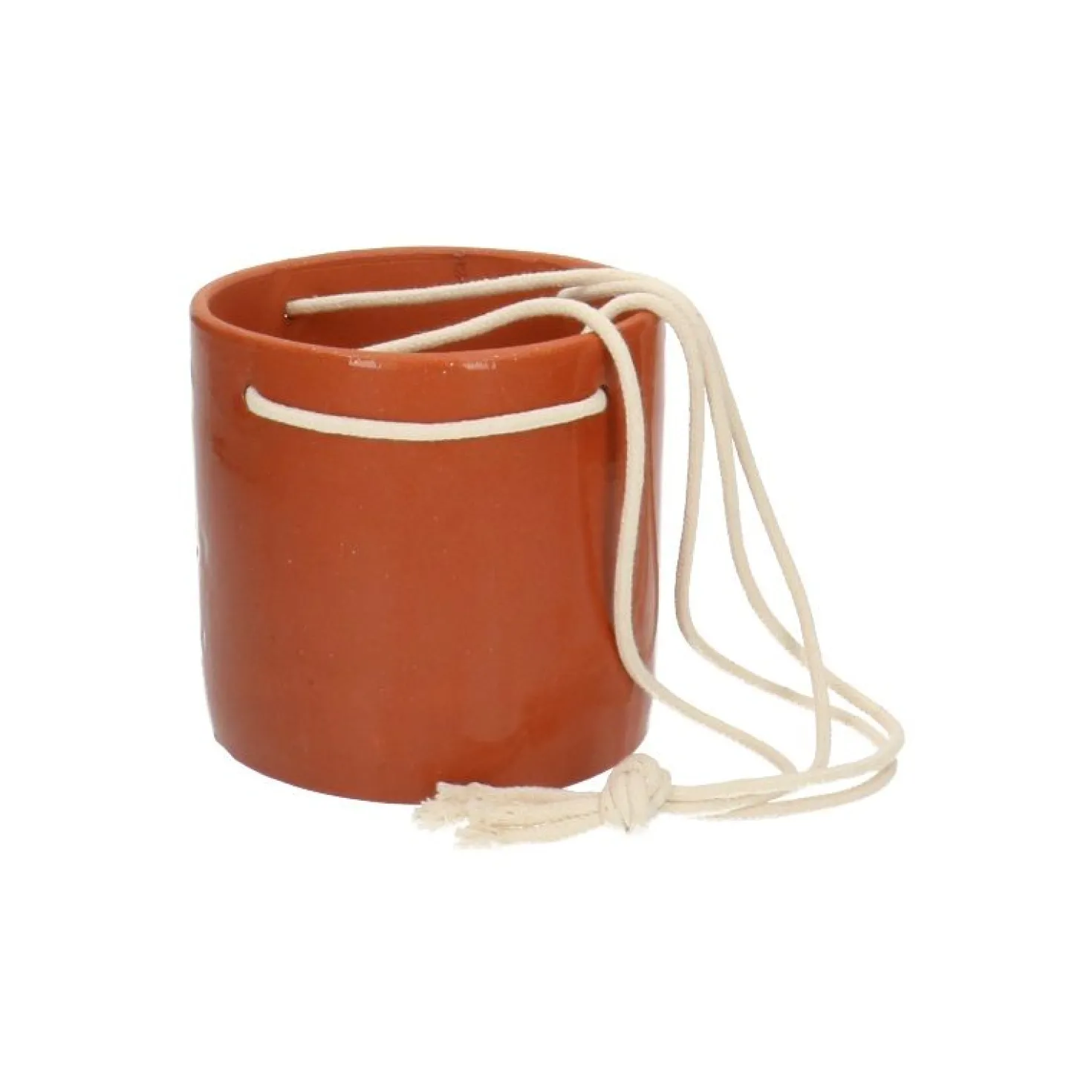 Bloempot met ophangkoord, terracotta, Ø 15,5 cm