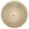 Bloempot met schotel, aardewerk, beige, Ø16 x 15 cm