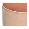 Bloempot met schotel, aardewerk, oudroze, Ø16 x 15 cm