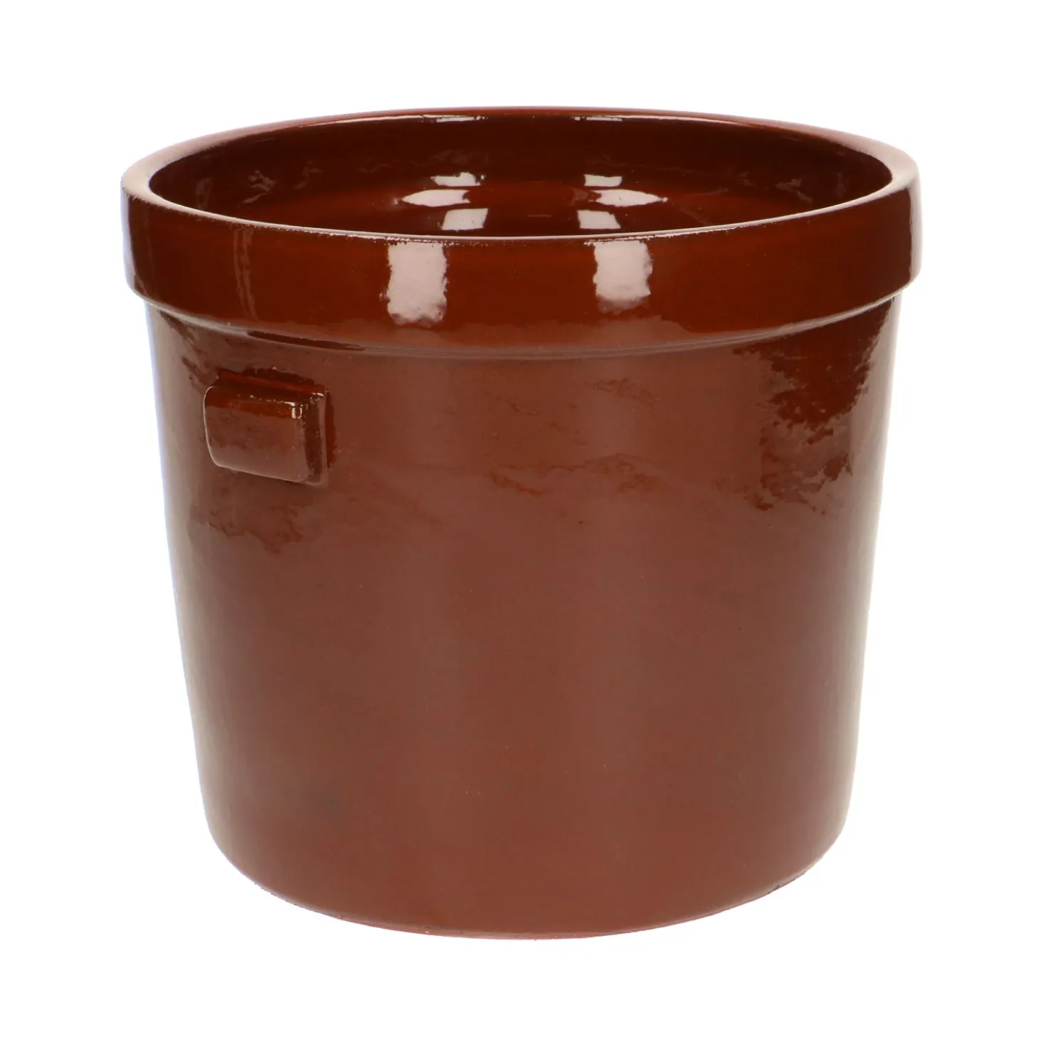 Bloempot 'Prado', aardewerk, terracotta Ø 21