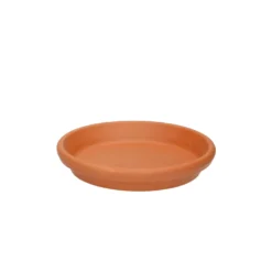 Bloempotschotel, terracotta, Ø 11 cm