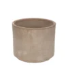 Bloempot, terracotta, grijs, Ø 15 cm