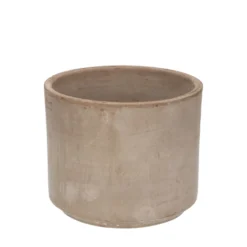 Bloempot, terracotta, grijs, Ø 15 cm