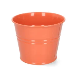 Bloempot, zink, abrikoos, Ø14,5 cm