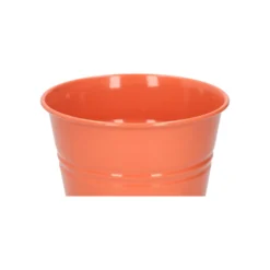 Bloempot, zink, abrikoos, Ø14,5 cm